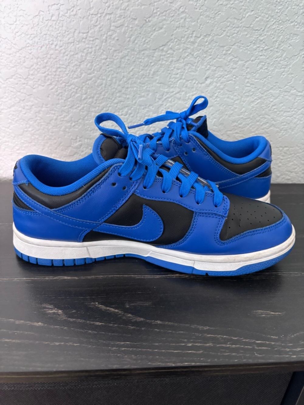 Nike Dunk Low Retro Hyper Cobalt Black Blue DD1391-001 Men’s 7.5 Women’s 9